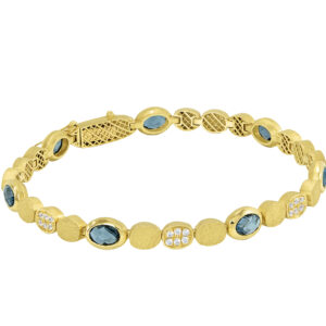 bracelet, gold, k14, k18, handmade jewel, diamonds, semiprecious stones