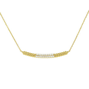 necklace, gold, K14, K18, handmade jewel, diamonds