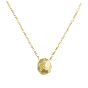 necklace, gold, handmade jewel, k14, k18, pentad
