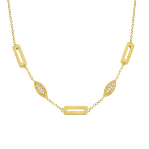 necklace, gold, k14, k18, handmade jewel, diamonds, pentad,