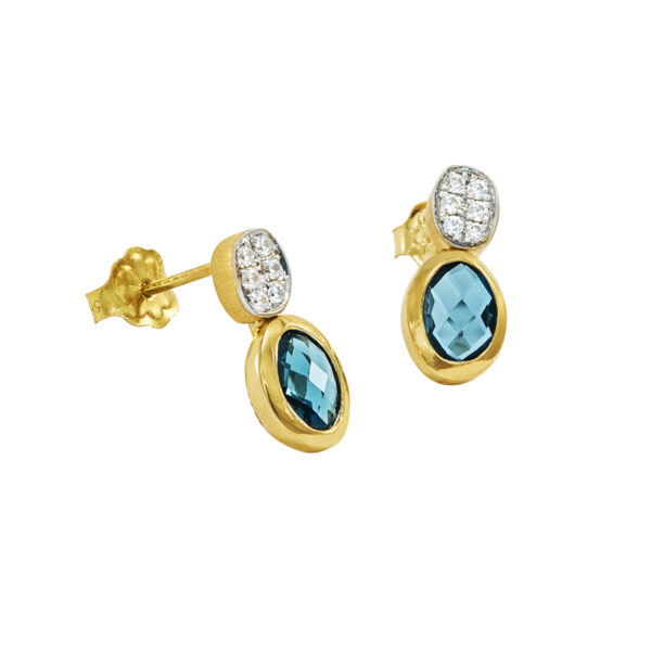 earrings, gold, k14, k18, handmade jewel, diamonds, semiprecious stones