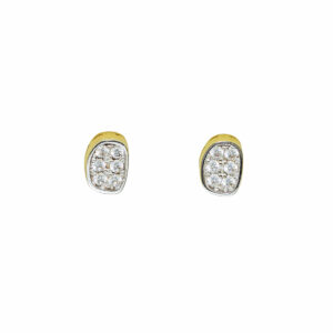 earrings, gold, k14, k18, handmade jewel, diamonds